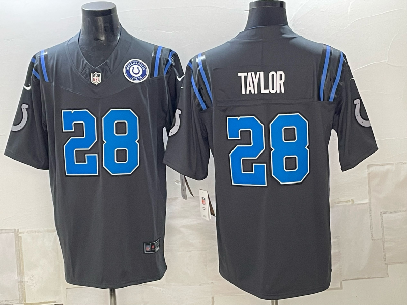 Men 2026 Indianapolis Colts #28 Taylor blue Limited Nike NFL Jersey 0915003
